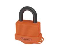ABUS 70AL/45mm Aluminium Padlock Orange Keyed Alike 6401 Abus Orange