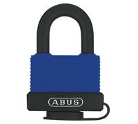 ABUS Mechanical ABUKA24991 70IB/45mm Aqua Safe Brass Padlock Keyed Alike 6404 ABUS, Blue