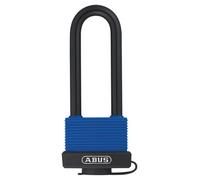 ABUS Padlock 70IB/50mm Aqua Safe, Brass Body, Plastic-coated Stainless Steel Shackle, Blue Carded