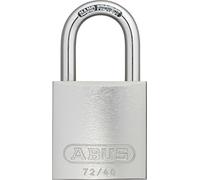 ABUS 72/40 KD Safety Lockout Aluminum Keyed Different Padlock with 1" Shackle, Silver