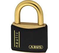 ABUS 805 Brass Padlock T84MB/40SB mm | Solid Brass Shackle Precision Pin Cylinder Paracentric Automatic Locking Includes 2 Keys