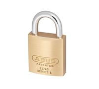 ABUS 83/45mm Brass Body Padlock Keyed Alike 2745 in Yellow Abus Yellow