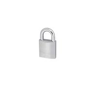 ABUS Padlock 83/50 - Chrome-Plated Solid Brass - incl. 2 Keys - Silver