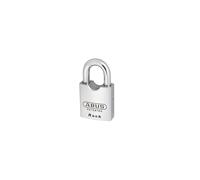 ABUS 8355 83/55 55mm Rock Hardened Steel Body Padlock Open Shackle