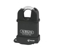 ABUS Padlock Extreme 83WPCS/53 - Weatherproof, Security Level 8 | Hardened special steel with Nano Protect coating, double locking, 57 mm wide, 8 mm shackle diameter, auto or forced locking
