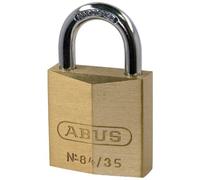 Abus 84/35 C/F Solid Brass Padlock with Hardened Steel Shackle 35 mm