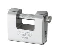 ABUS 92 Series Steel Clad Brass Sliding Shackle Shutter Padlock - 67mm KD 92/65