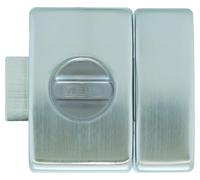 Abus 95569 V83 CB 45 F9 Box Lock, Brushed Aluminium, 45 mm