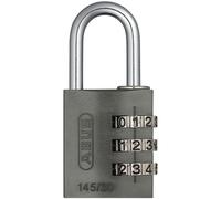 ABUS AB145/30 TITANIO Padlock, Gray, 30