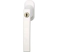 ABUS ABFS30215 Locking Window Handle White; Fits 7mm 43mm 1 Key In...