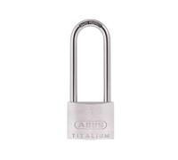 ABUS Padlock Titalium 64TI/50HB80 – High Shackle, Titalium Aluminium Body, Hardened Steel Shackle