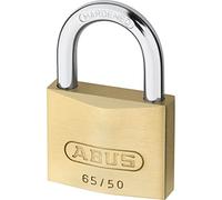 Abus Mechanical 09854 65/50Mm Brass Padlock Carded