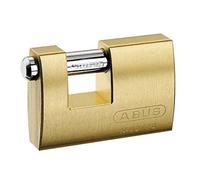 Abus Mechanical 35327 82/70Mm Monoblock Brass Shutter Padlock Carded