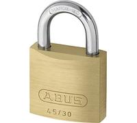 ABUS ABVS11821 Brass Padlock, 45mm, Set of 2