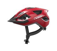 ABUS Aduro 3.0 City Bike Helmet - Sporty Helmet in Stylish Design for Everyday Riding and Touring - For Men and Women - Red, Size M