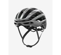 ABUS AirBreaker 2.0 MIPS road bike helmet - lightweight bike helmet with a focus on ventilation, aerodynamics, safety and comfort for professional cycling - for women and men - size L, silver