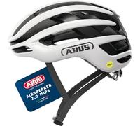 ABUS AirBreaker 2.0 MIPS Lightweight Road Bike Helmet, Shiny White, S