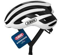 Abus AirBreaker Elite Road Cycling Helmet White Padded Bike Ride Protection Mens