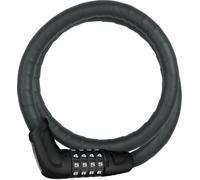 ABUS Armoured Cable Lock Steel-O-Flex Tresorflex 6615C, 85 cm, Black