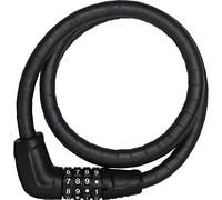 ABUS armoured cable lock Steel-O-Flex Tresorflex 6615C - combination lock made of steel cable with armour made of steel sleeves - security level 5