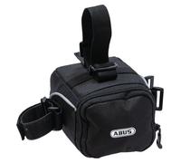 ABUS Saddle Bag ST 5050 - Flexible Bicycle Saddle Bag Made of Water-Repellent Material - Opening sinceTo The Left or Right - with Velcro Fastening