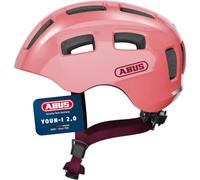 ABUS Bicycle Helmet Youn-I 2.0, Coral, Size S