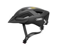 ABUS Bike Helmet Aduro 2.0 with Light, Black / Orange, Size M