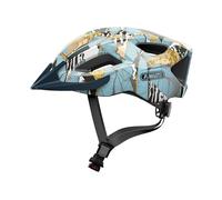 ABUS Aduro 2.0 City Helmet - Allround Bicycle Helmet in Sportive Design for City Traffic - for Women and Men - Blue Art, Size M