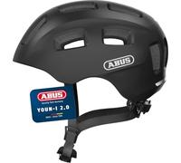 ABUS Bike Helmet Youn-I 2.0, Matt Black, Size M