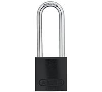 ABUS Black 72/40 Lockout Tagout Padlock w/ 3"" Shackle Single Padlock Keyed Alike 1 Padlock with 2 Keys