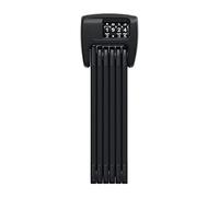 ABUS Bordo 6000C LED folding lock with SH lock holder - foldable bike lock with illuminated numerical code - ABUS security level 10 - length 90 cm