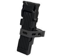 Folding Bike Lock Abus BORDO XPlus™ 6000K/90 black + bracket Saddlefix + Raincap