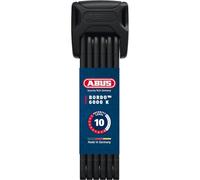 ABUS Bordo 6000K Folding Lock with SH Holder, 90 cm, Black