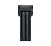 ABUS Bordo 6000K folding lock with SH lock holder - Bike lock with XPlus cylinder for high tamper protection - ABUS security level 10 - Length 120 cm - Black/Orange