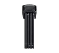 ABUS Bordo 6000K folding lock with SH lock holder - set of 2 - bike locks with XPlus cylinder for high tamper protection - security level 10 - length 90 cm, black