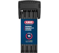ABUS Bordo Granit 6500K Folding Lock with SH Bracket, 120 cm | Bike lock, security level 15, XPlus cylinder, link protection shield, hardened steel, SH holder