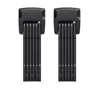 ABUS folding lock Bordo Granit 6500K with SH lock holder - set of 2 - bike lock with XPlus cylinder for high tamper protection - security level 15 - length 90 cm