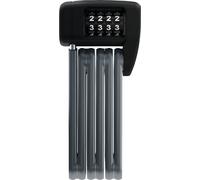 ABUS Bordo Lite 6055C folding lock - with combination code - Extra-light combination lock made of special steel - security level 7-60 cm - Black