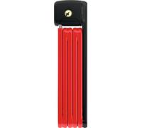 ABUS Bordo Lite 6055K Folding Lock with Bracket SH, 85 cm, Red
