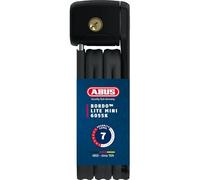 Folding Bike Lock Abus BORDO™ Lite Mini 6055K/60 black + bracket SH
