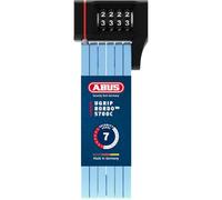 ABUS Bordo uGrip 5700/80C Folding Lock with Bracket - Bicycle Lock with 5 mm Thick Bars - ABUS Security Level 7 - 80 cm - Core Blue
