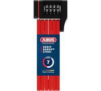 ABUS Bordo uGrip 5700C SH Folding Lock with Bracket, 80 cm, Red