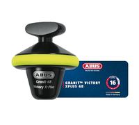 ABUS Granit Victory XPLus 68 Half-Round-Lock Brake Disc Lock, black-yellow for Men