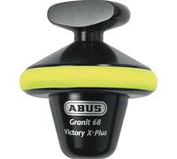 ABUS Granit Victory XPLus 68 Half-Round-Lock Brake Disc Lock, black-yellow for Men
