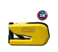 ABUS Granit Detecto SmartX 8078 2.0 brake disc lock for motorbikes - smart motorbike lock with 100 dB alarm - operation via app security level 18 - yellow