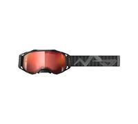 ABUS Buteo cycling goggles for mountain bikers - anti-fog goggles for protection and a clear view on trails - optimised for the HiDrop, AirDrop, CliffHanger and MoDrop MTB helmets - black