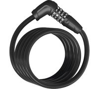 ABUS Cable Lock Numero 5510C/180 SCMU with Bracket, 180 cm, Black