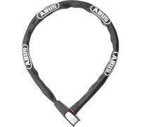 ABUS Chain Lock 6806K - Lightweight hardened steel, textile tube, security level 6 - Black 85 cm