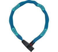 ABUS Catena 6806K chain lock - Lightweight hardened steel bike lock with fashionable textile tube - Square chain with ABUS security level 6 - 85 cm - Blue