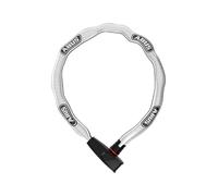 ABUS Catena 6806K chain lock - Lightweight hardened steel bike lock with fashionable textile tube - Square chain with security level 6